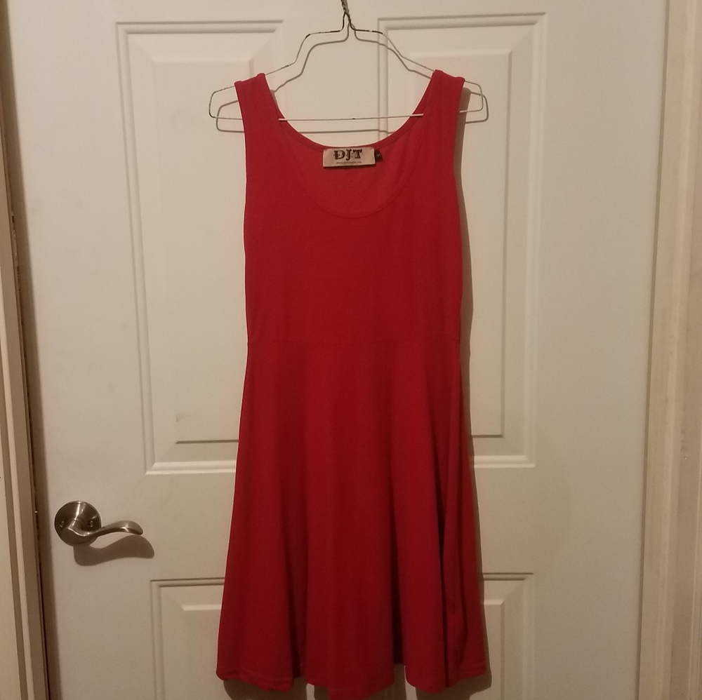 DJT small red dress